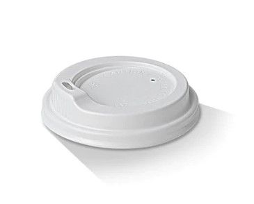 Sipper Lid D/80mm White 1000s