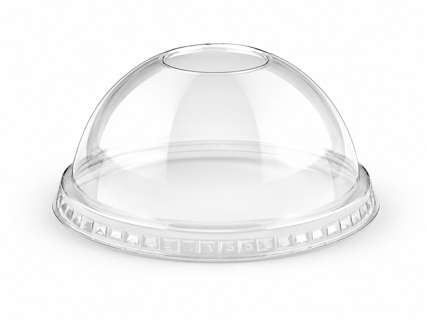 90mm PET Dome Lid 1000s