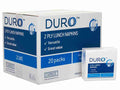 Caprice 2-ply white QT-fold lunch napkins 320x320mm, carton of 2000 for restaurant, event and aged care table service