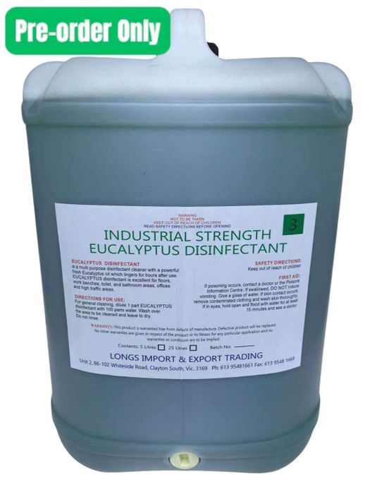 Disinfectant Eucalyptus 20Lt.