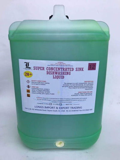 Dishwashing Liquid 20+    25Lt