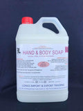 WHITE Hand & Body  Soap