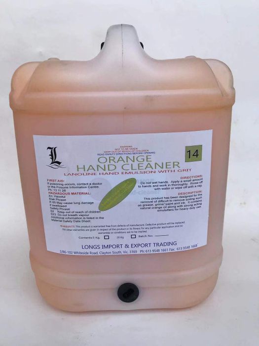 ORANGE Hand-Soap  Liquid 20 lt