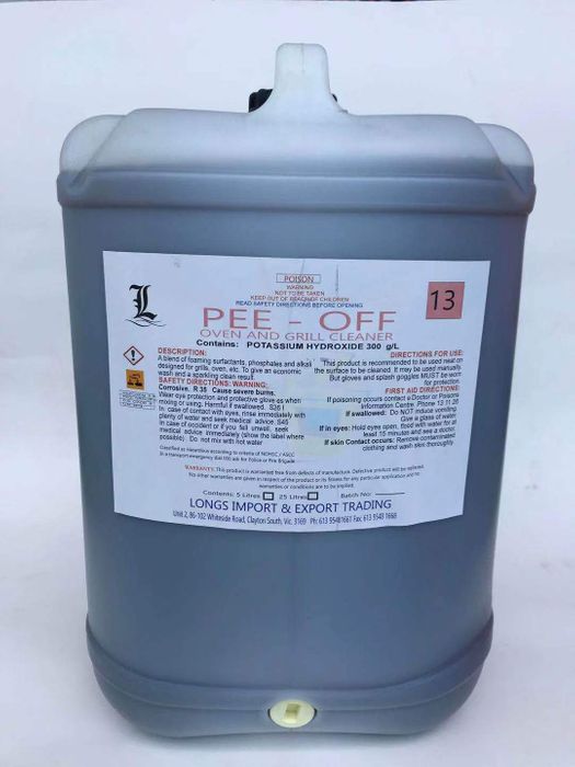 'Peel Off' Oven Cleaner 20L