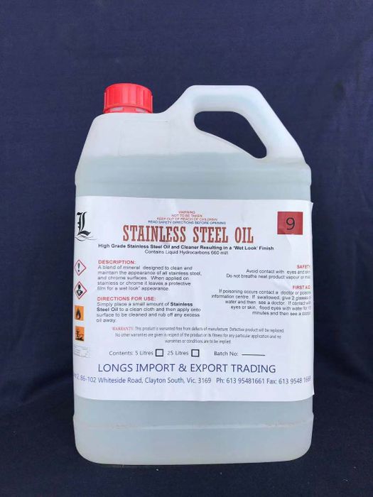 Stainless Steel Polish 5 Lt