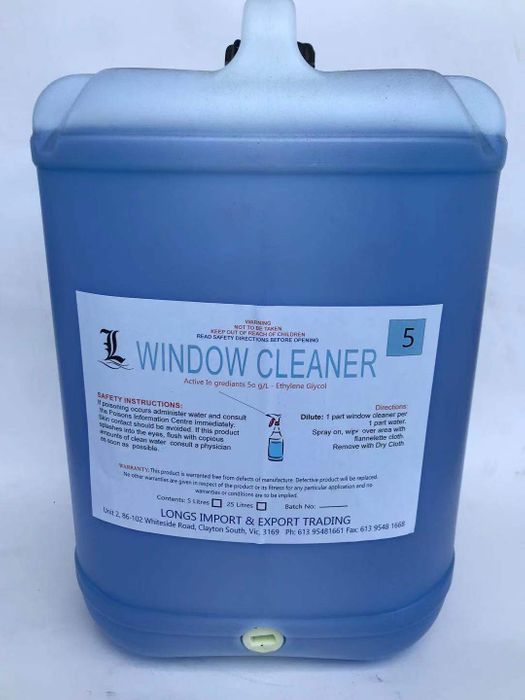 Window & Mirror Cleaner 25 Lt.