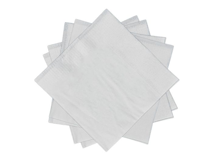 Cocktail Napkin 2 Ply White 2k