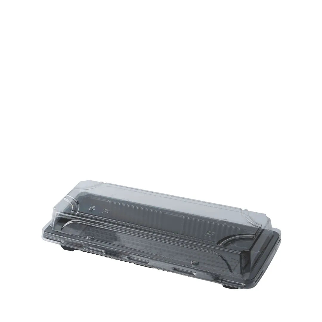 Clear PP Sushi Container with Lid - 218mm, 500 Sets