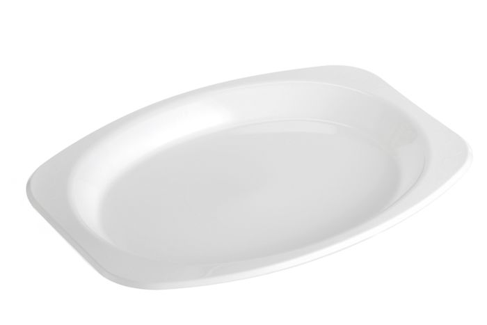 Genfac 10x13" XL Oval White