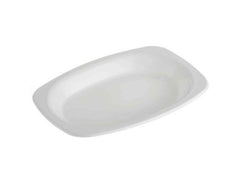 Genfac 7x9" Oval Plate White