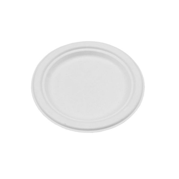 9" Round Plate Sugarcane 500's