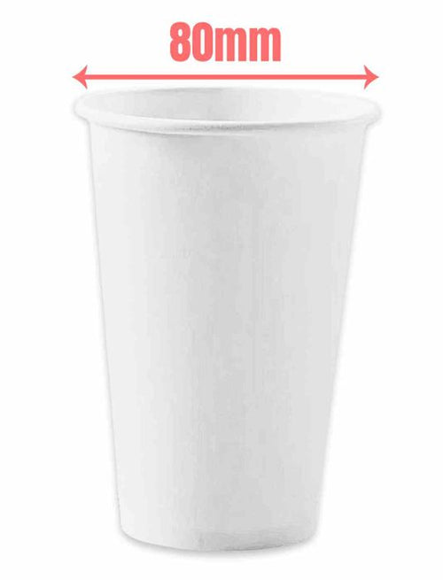 12oz SW White Cup D80 1000's