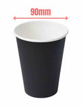 Black 12oz Single Wall