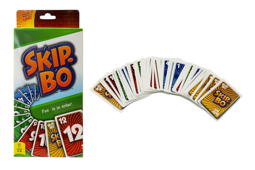 Skip.Bo Playing Card Game (PC512) - wholesale bulk packaging | DPack