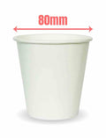 6oz Single Wall White