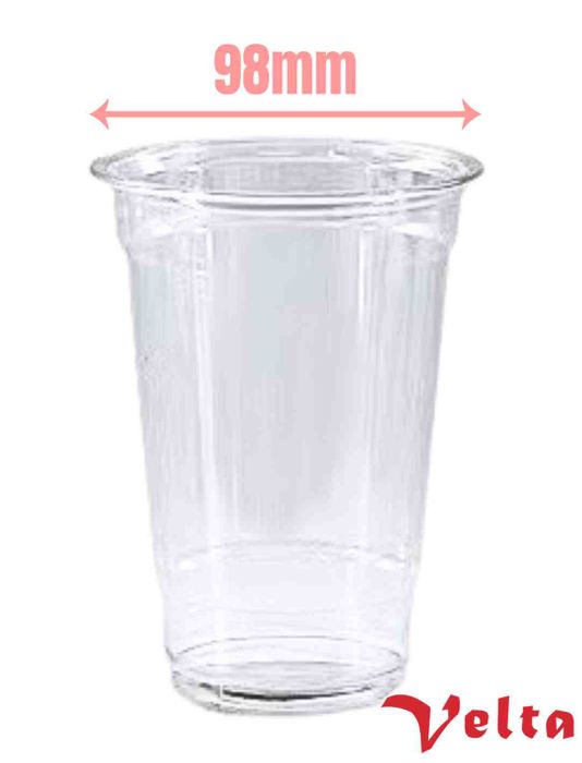 PET Cup 24oz Velta 500s