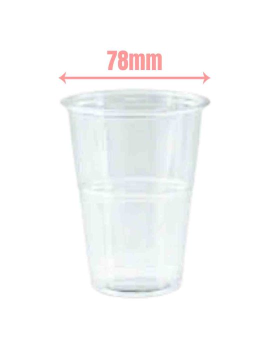 PET Cup 8oz 78mm 1000s