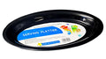Platter Oval 15.5' Black 1 pc