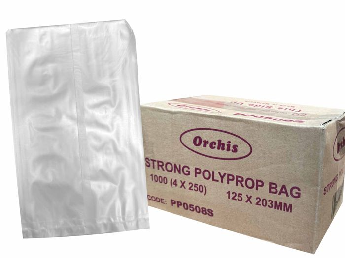 PP Bags 125x203mm (5x8")