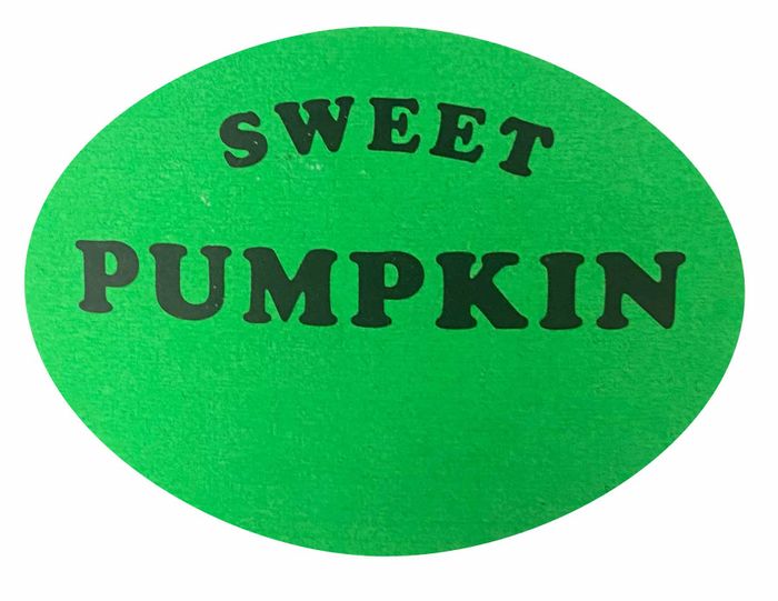 Sweet Pumpkin  Sticker 1000pcs