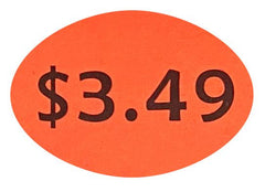 $3.49 Price Sticker 1000pcs/Roll
