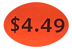$4.49 Price Sticker 1000pcs/Roll