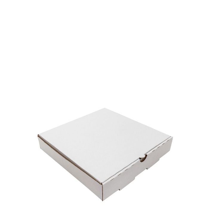 9" DB White Pizza Box x 50's