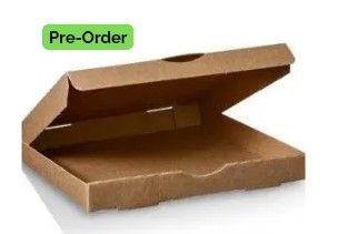 PizzaBox 13" S/Fold Plain Br