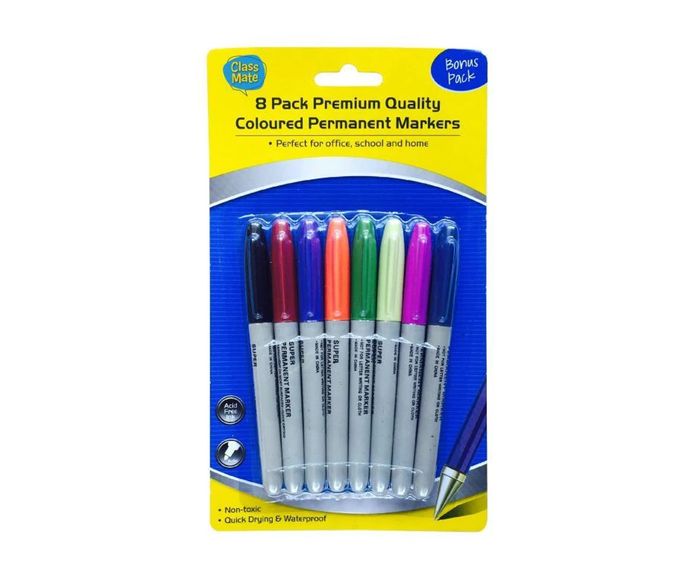 Permanent Marker 8pcs