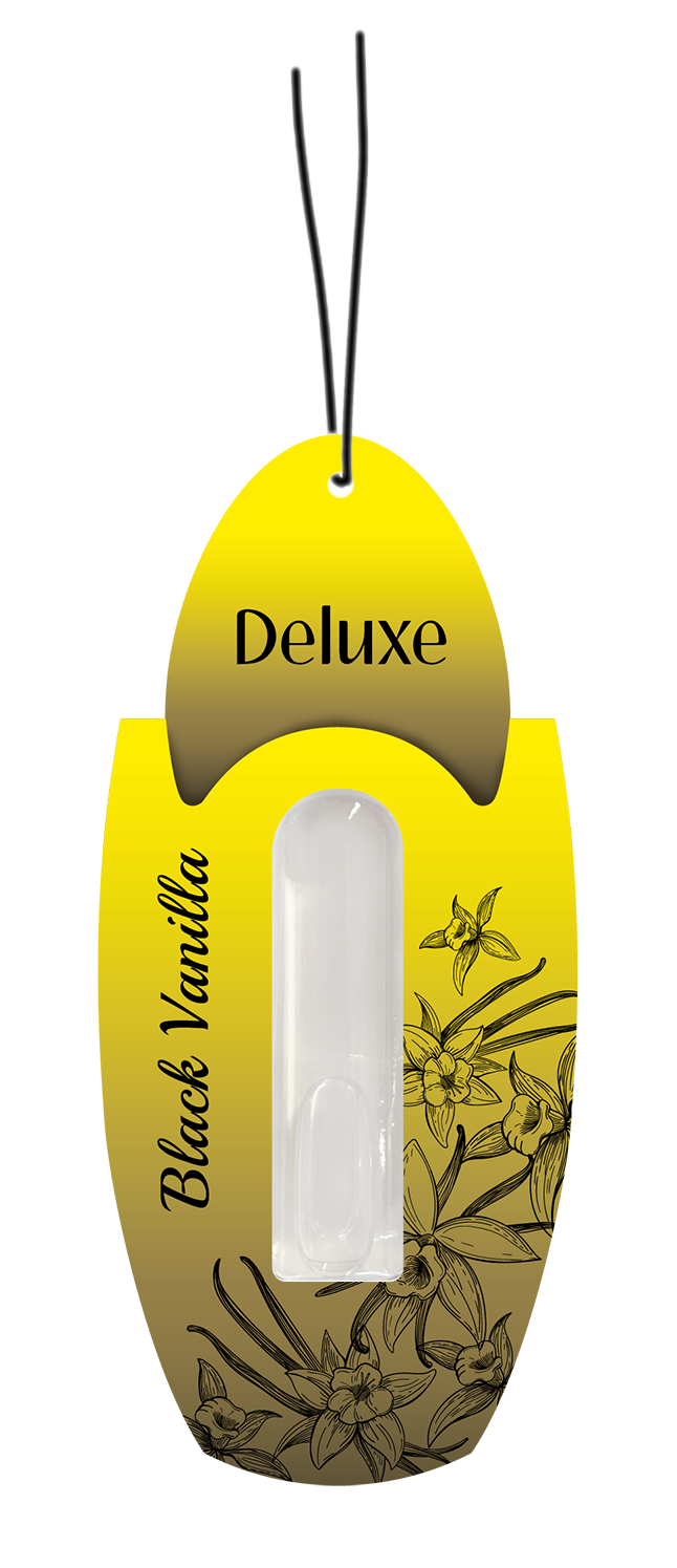 Black Vanilla Car Air Freshener - Luxury Diffuser | Mr. Fresh Deluxe