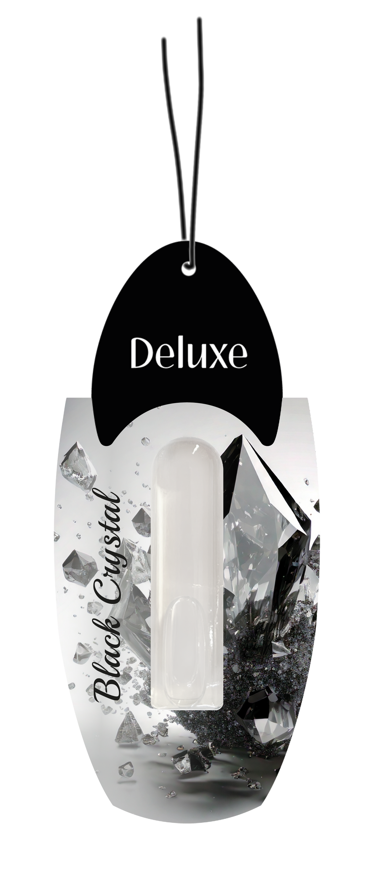 Black Cristal Car Air Freshener - Luxury Diffuser | Mr. Fresh Deluxe