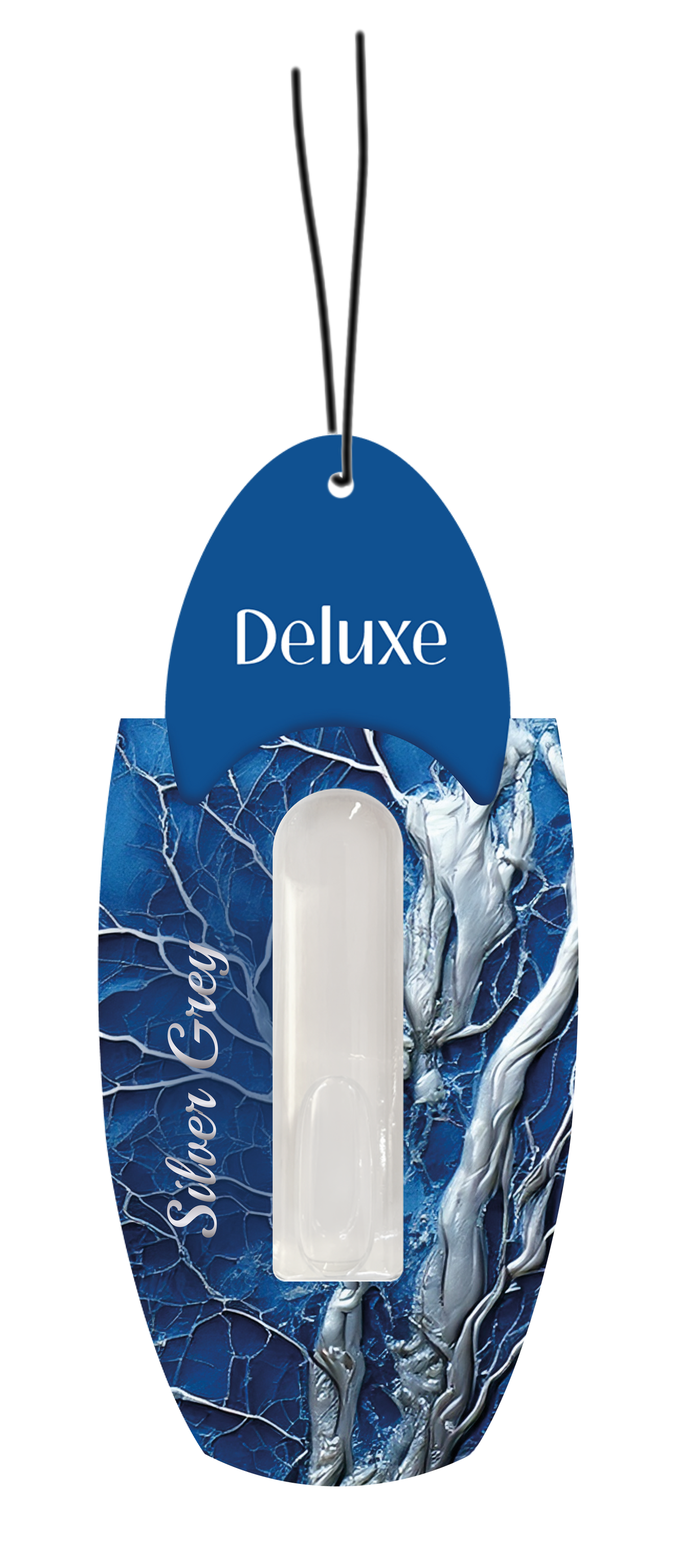 Silver Grey Car Air Freshener - Luxury Diffuser | Mr. Fresh Deluxe