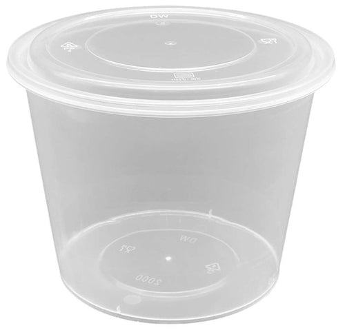 2000ml Round Container 150 set