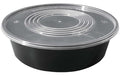 Black 2500ml  ROUND/Cont 90set