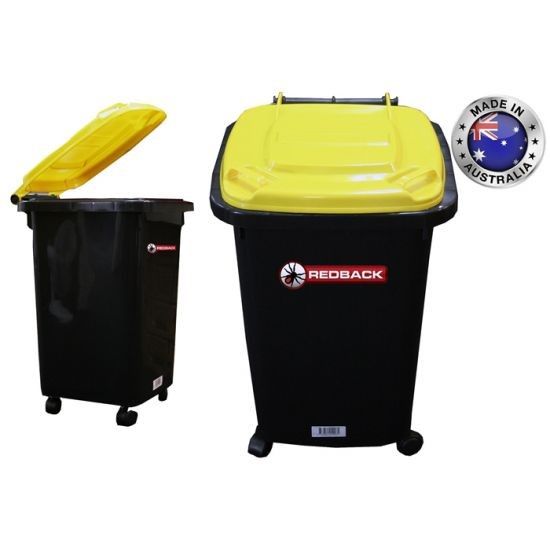 Rubbish Bin with Wheels / 60L