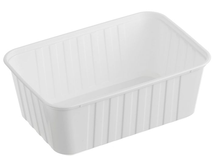 Genfac Ribbed 1000ml White 500