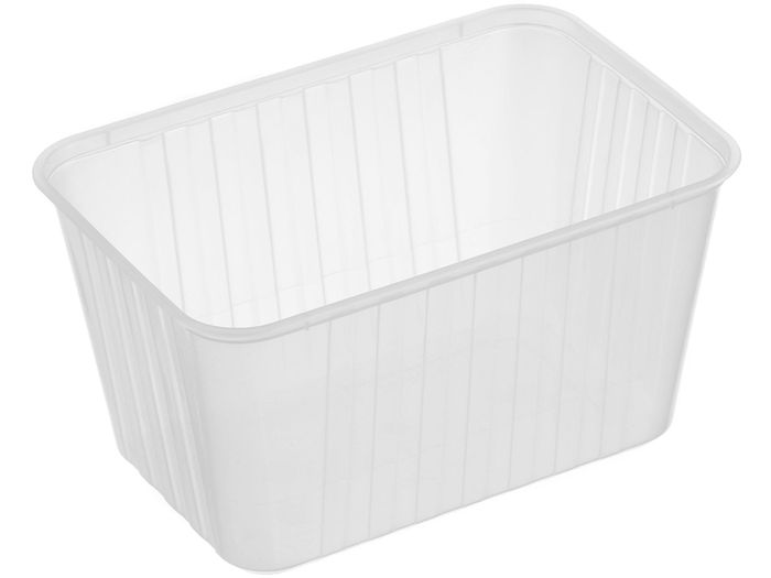 Genfac Ribbed 1500ml Clear 250