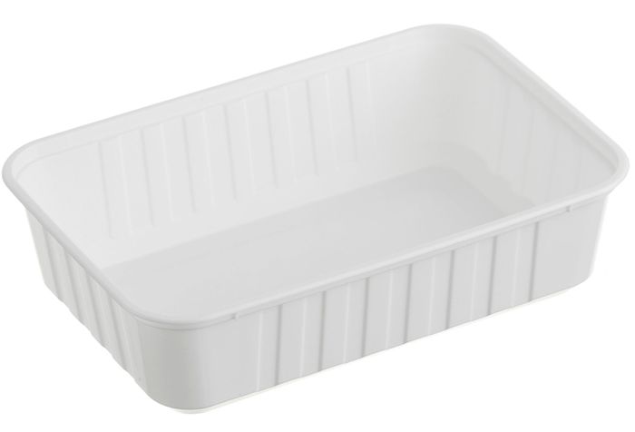 Genfac Ribbed 500ml White 500s