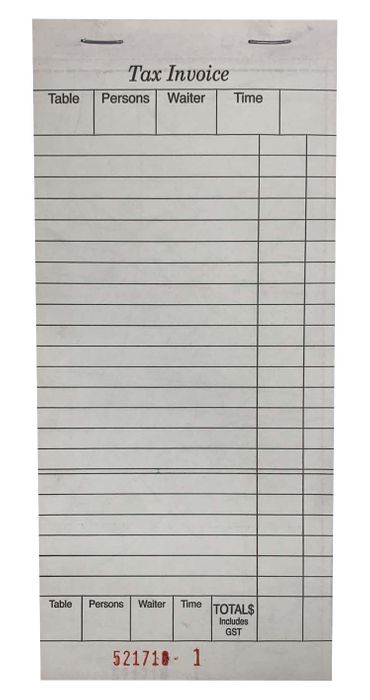 Triplicate Large Docket Book