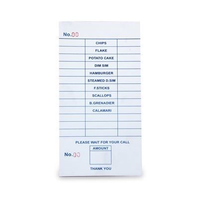 Blue Fish & Chips Docket Book