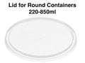 Genfac L/Round Lids 120mm,500p