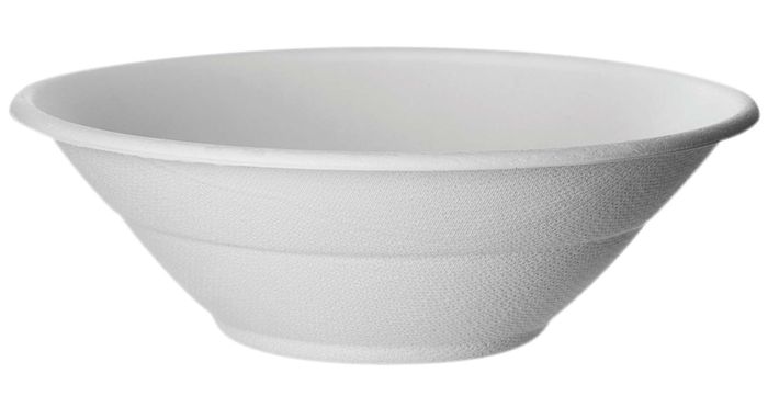 Detpak 32oz Sugarcane Bowl WH