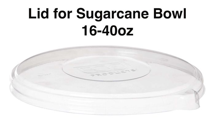 RPET Sugarcane Bowl Flat Lids