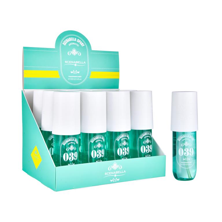 Scenabella 039 fragrance mist 90ml inspired by Sol De Janeiro Brazilian Crush Cheirosa, carton of 12