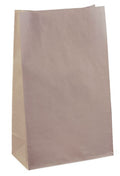 SOS #16 brown paper bags 80gsm 390x240x120mm, large kraft grocery bag carton of 250 for catering and retail
