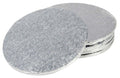 Round 16" Masonite Silver 10s