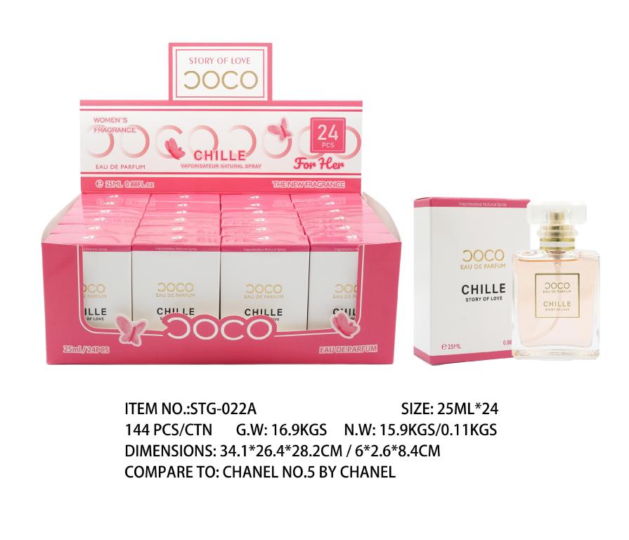25Ml Coco - Smells like Chanel No 5 by Chanel (STG022A) - wholesale bulk packaging | DPack