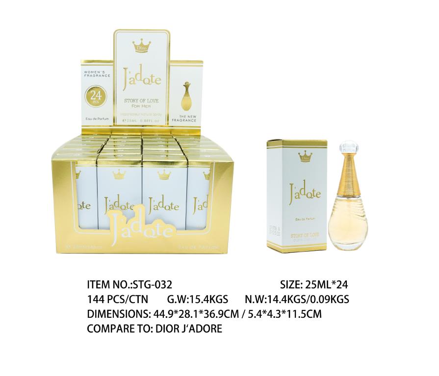 25ML Jadqte -Smells like Dio J'adore (STG032) - wholesale bulk packaging | DPack
