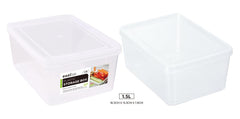Plastic Container W/ Lid - 1500ML/1.5LTR