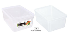 Plastic Container W/ Lid - 2300ML/2.3LTR